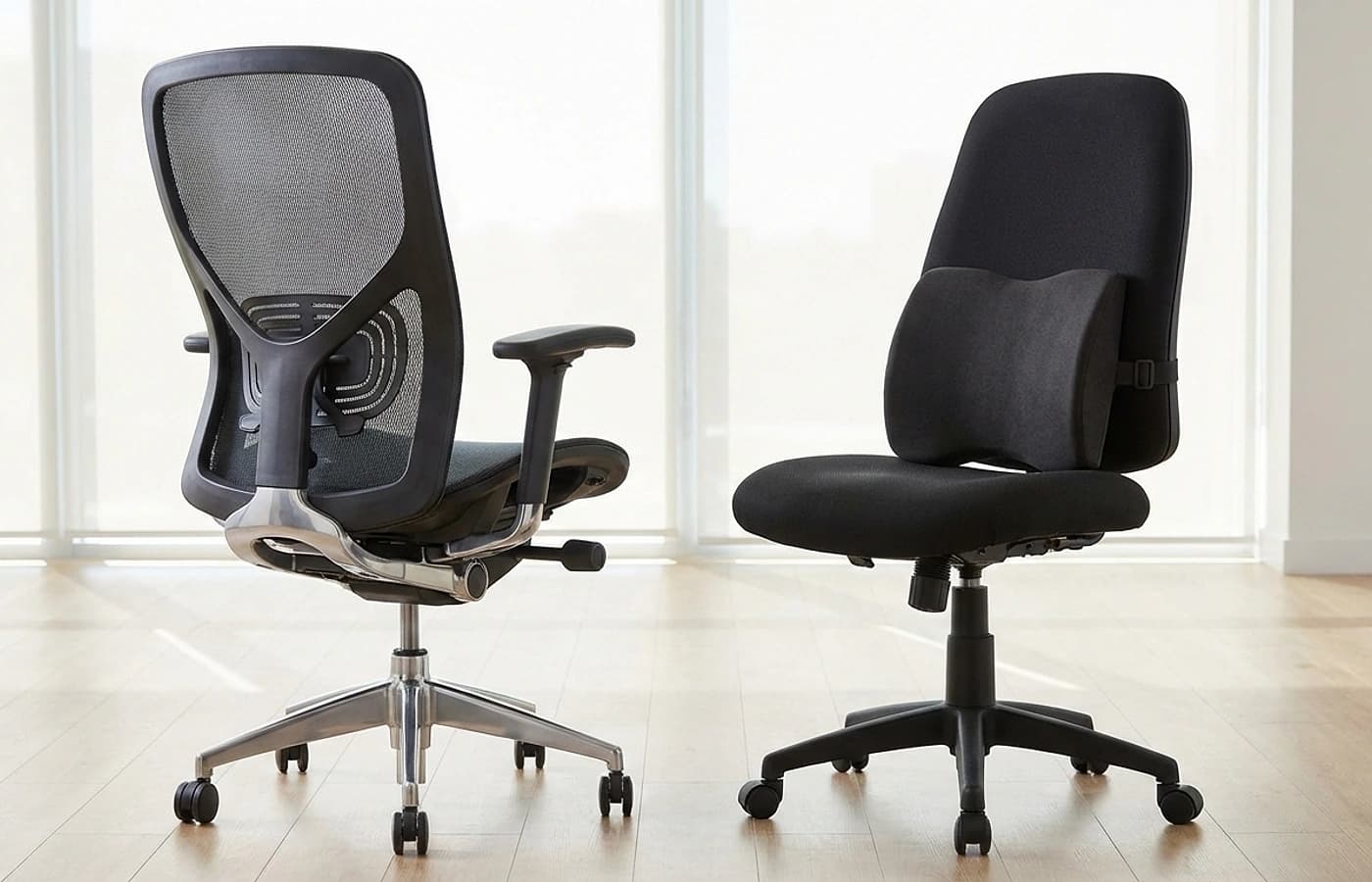 Lumbar Support Pillow vs Built-In Chair Lumbar