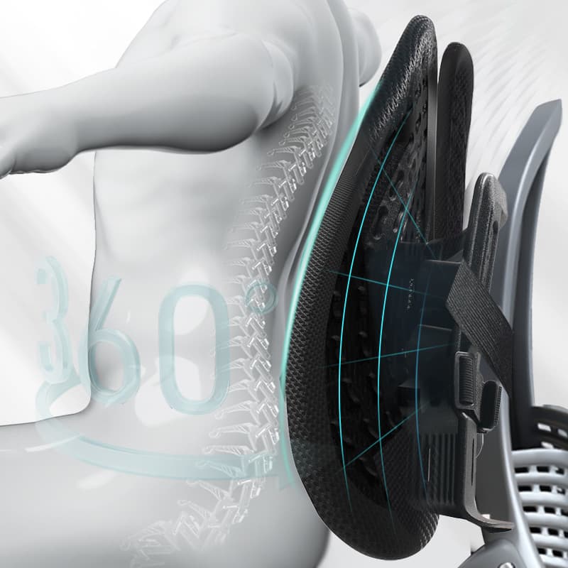 Dual-Panel Dynamic Lumbar Support