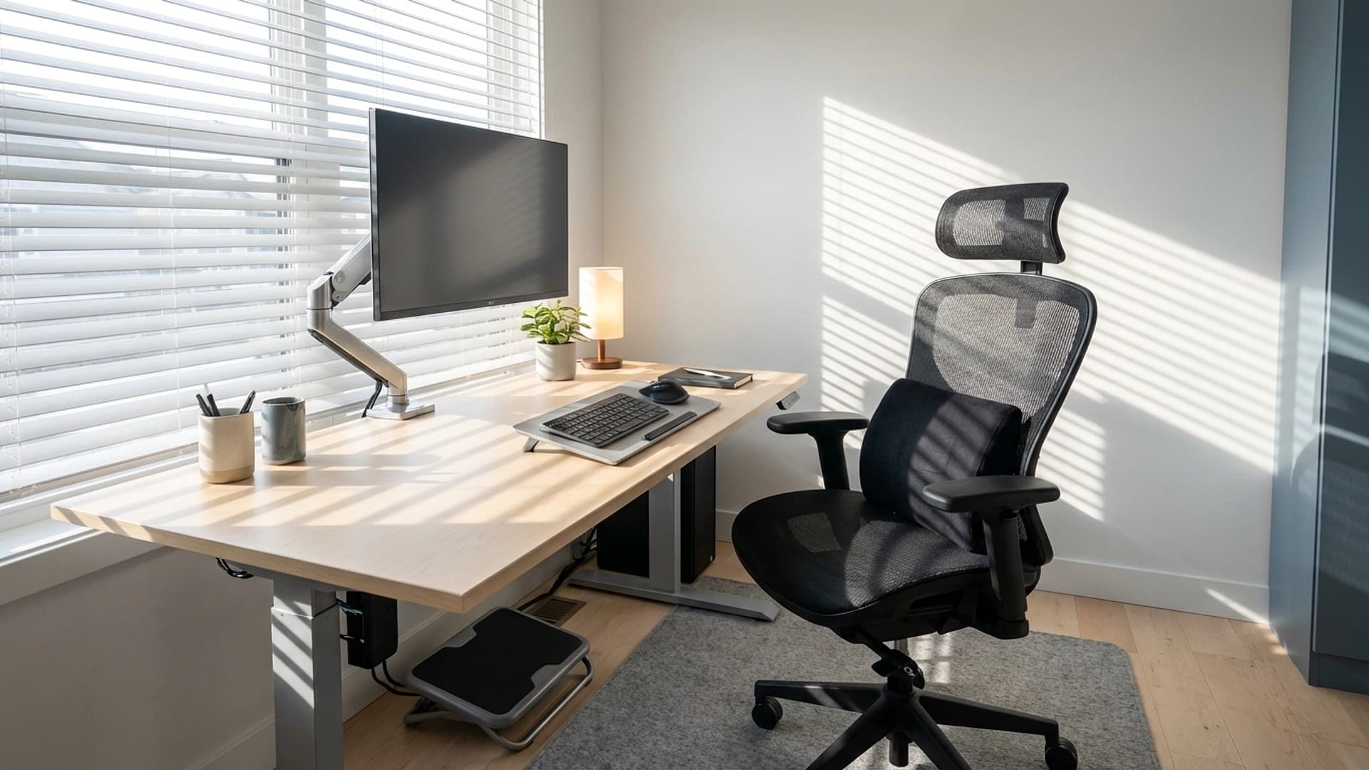 Ergonomiška namų darbo vieta: pilnas kontrolinis sąrašas