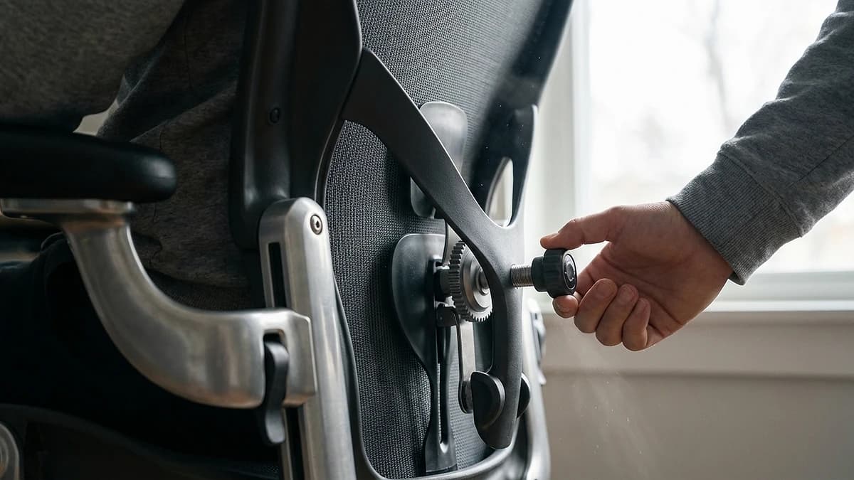 Step 1 and 2: Seat height and depth
