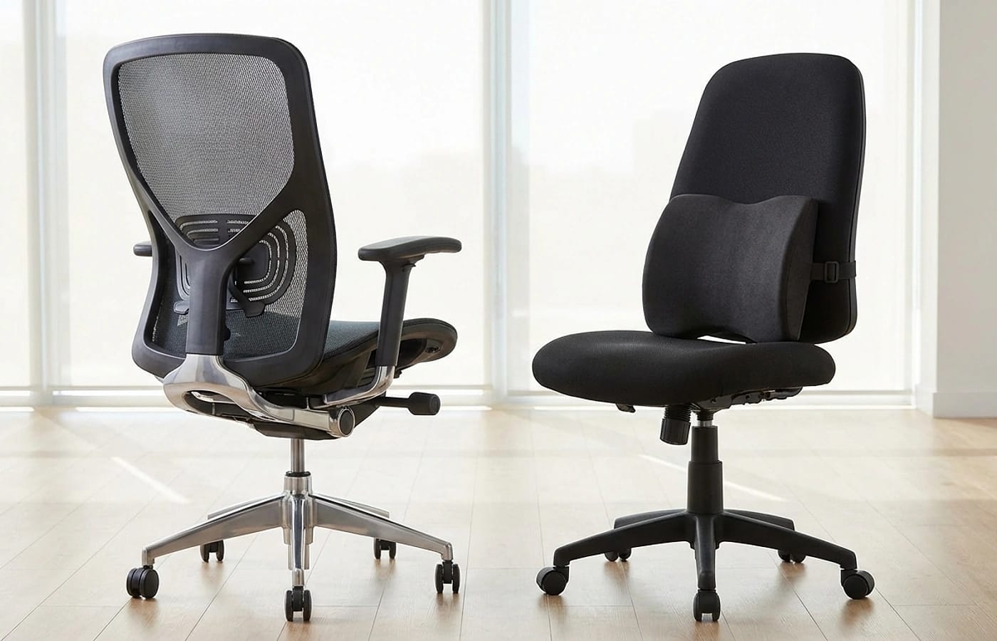 Lumbar Support Pillow vs Built-In Chair Lumbar