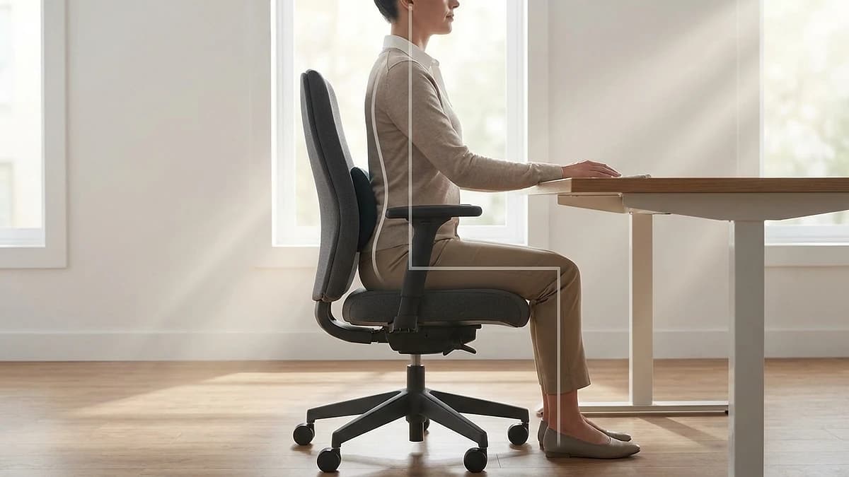 Chair geometry and its impact on lower-back health